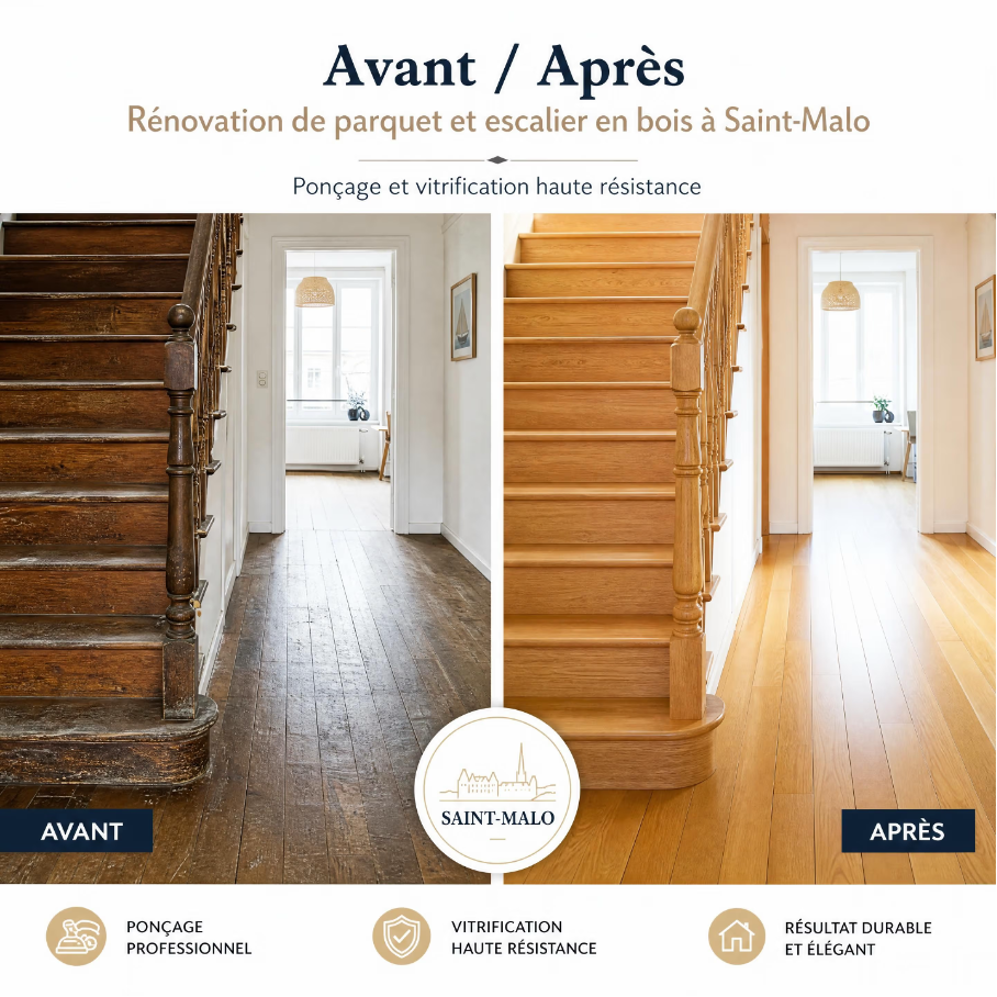 Rénovation de parquet à saint-malo : sublimez et protégez vos sols en bois